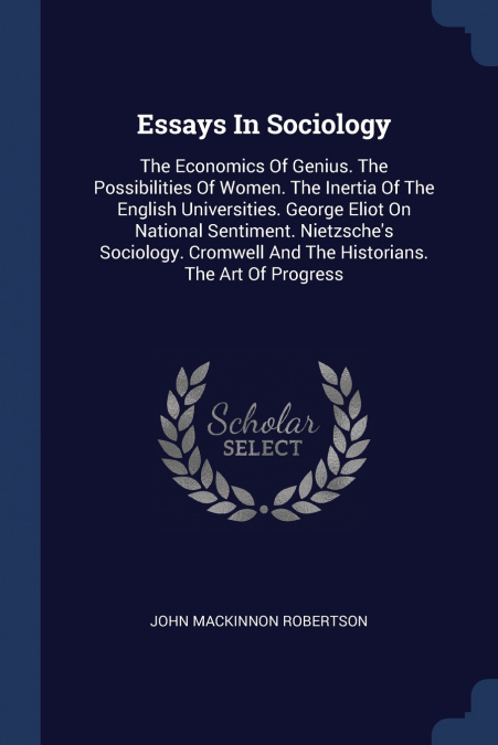 Essays In Sociology