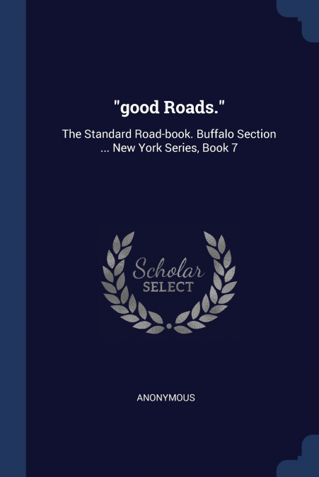 'good Roads.'