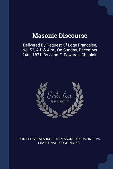 Masonic Discourse