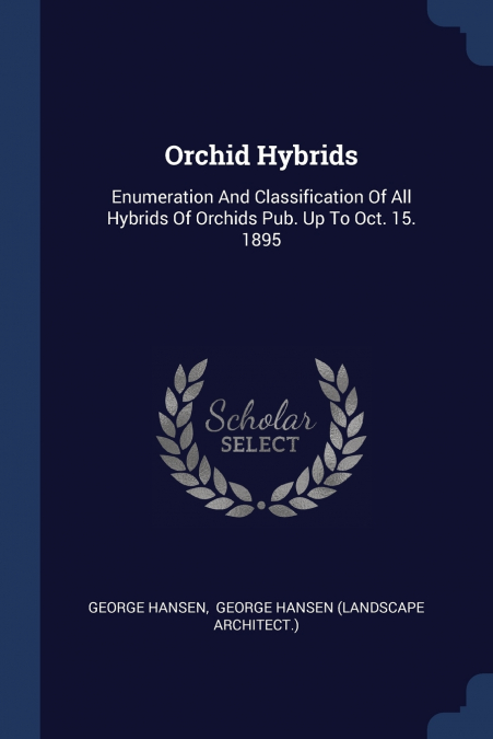 Orchid Hybrids