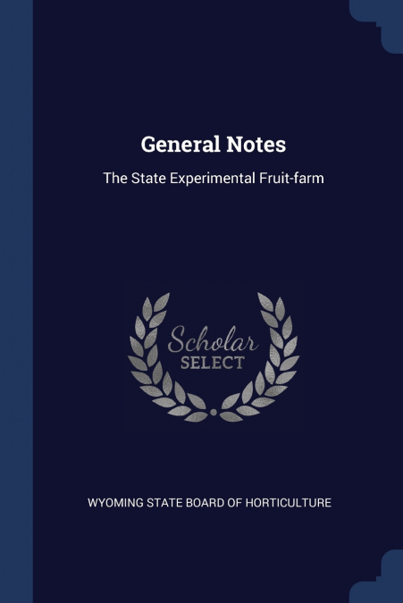 General Notes