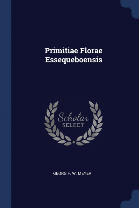Primitiae Florae Essequeboensis