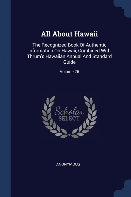 All About Hawaii