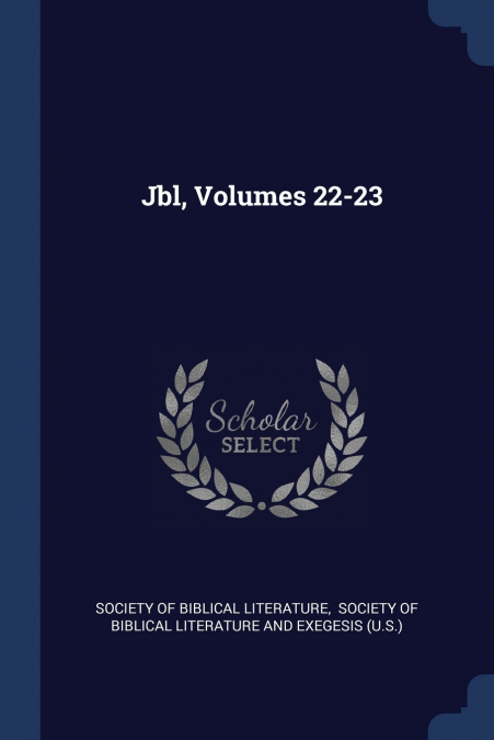 Jbl, Volumes 22-23