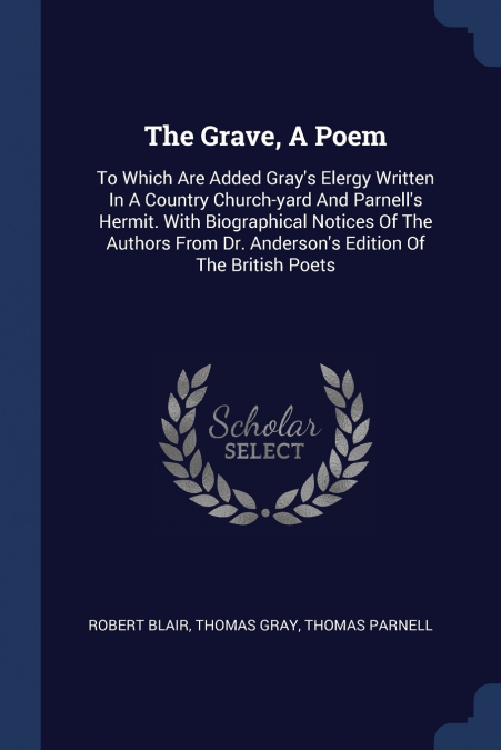 The Grave, A Poem