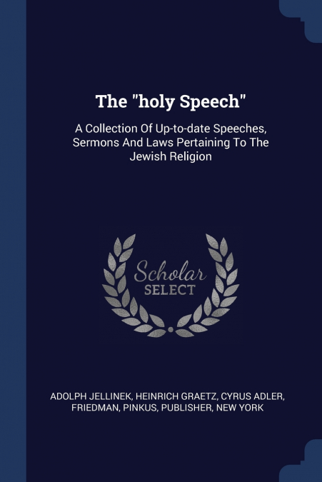 The 'holy Speech'