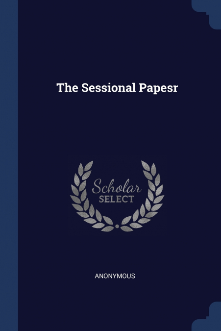 The Sessional Papesr