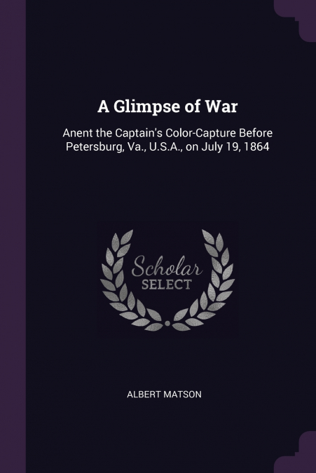 A Glimpse of War