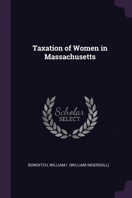 Taxation of Women in Massachusetts