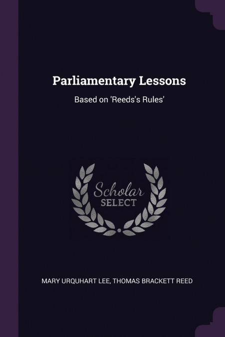 Parliamentary Lessons