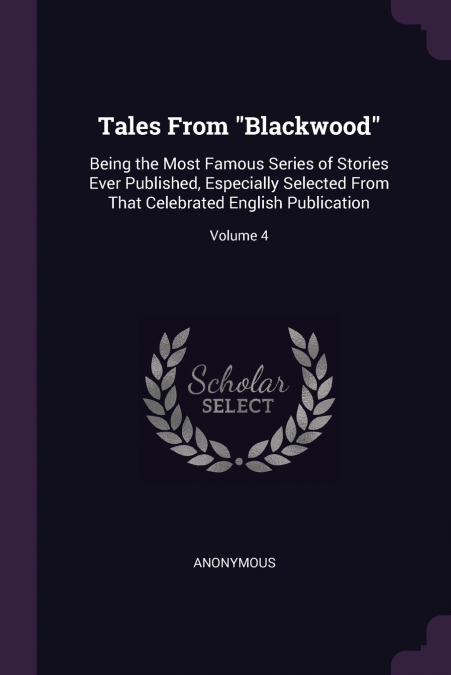 Tales From 'Blackwood'