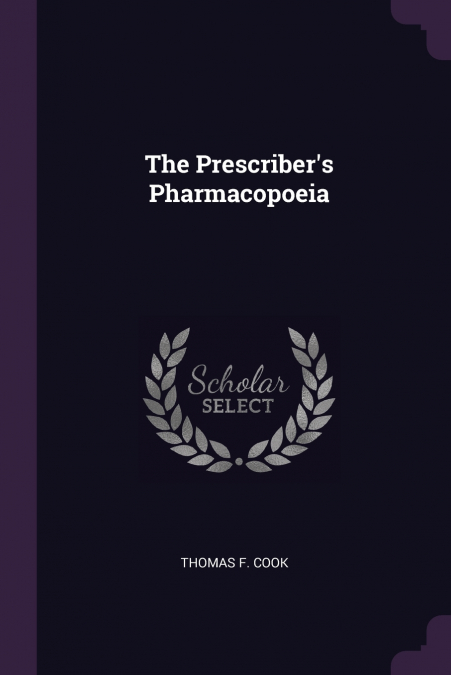 The Prescriber’s Pharmacopoeia