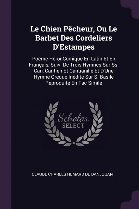 Le Chien Pêcheur, Ou Le Barbet Des Cordeliers D’Estampes