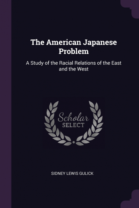 The American Japanese Problem