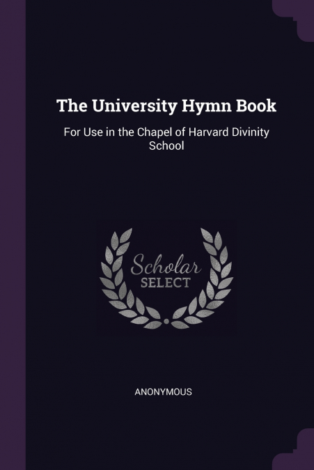 The University Hymn Book
