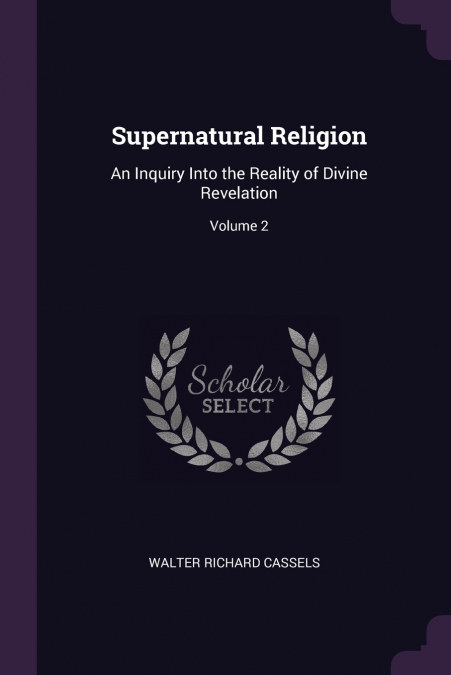 Supernatural Religion