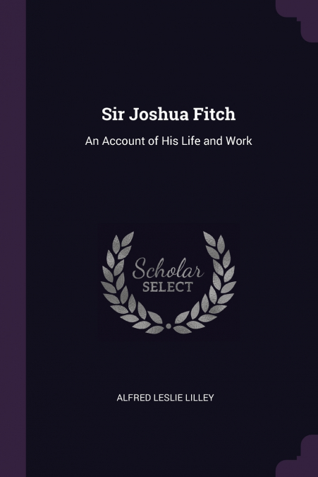 Sir Joshua Fitch