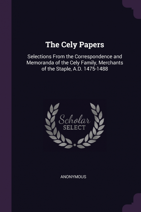 The Cely Papers