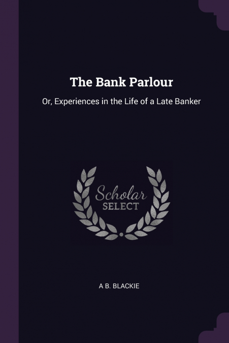 The Bank Parlour