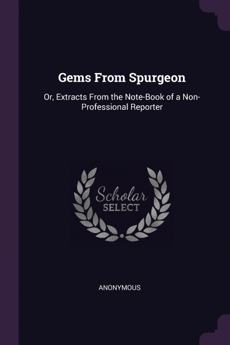 Gems From Spurgeon