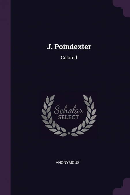 J. Poindexter