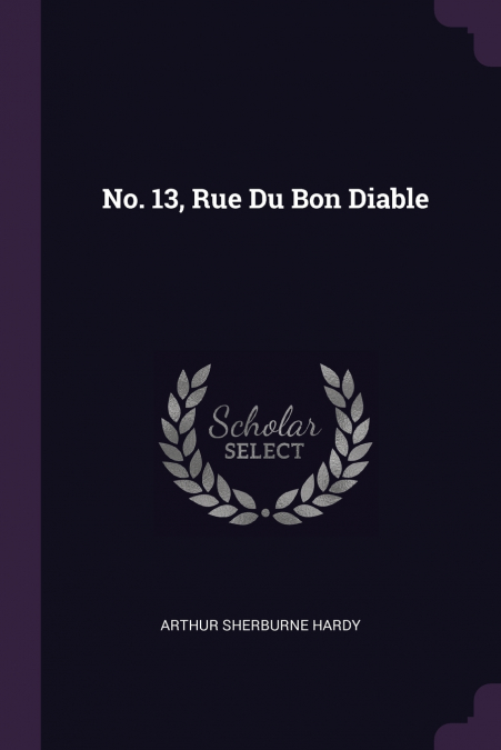 No. 13, Rue Du Bon Diable