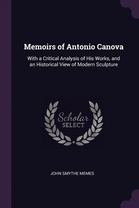 Memoirs of Antonio Canova