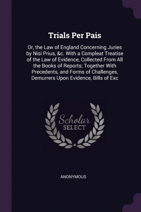 Trials Per Pais