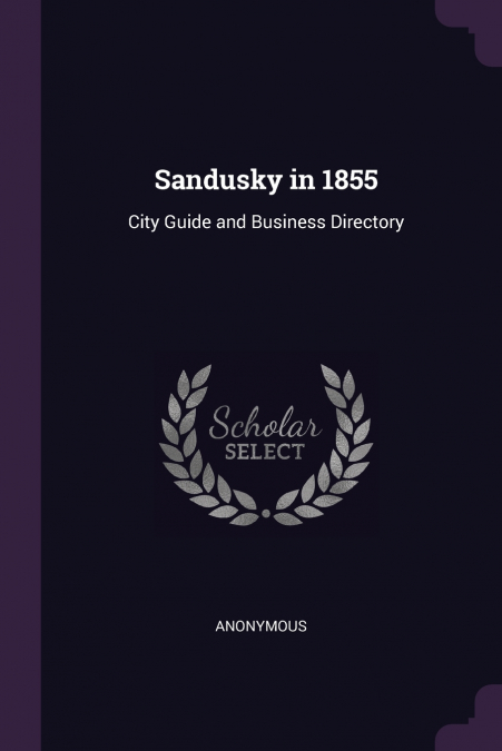 Sandusky in 1855