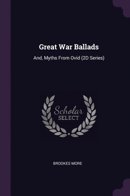 Great War Ballads