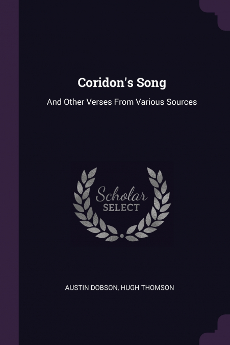 Coridon’s Song