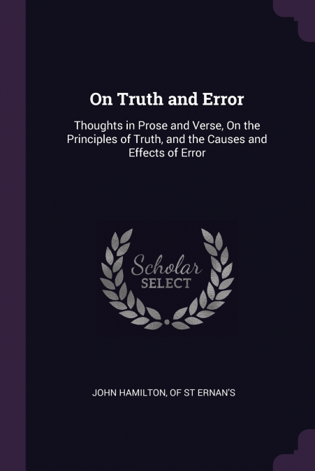 On Truth and Error