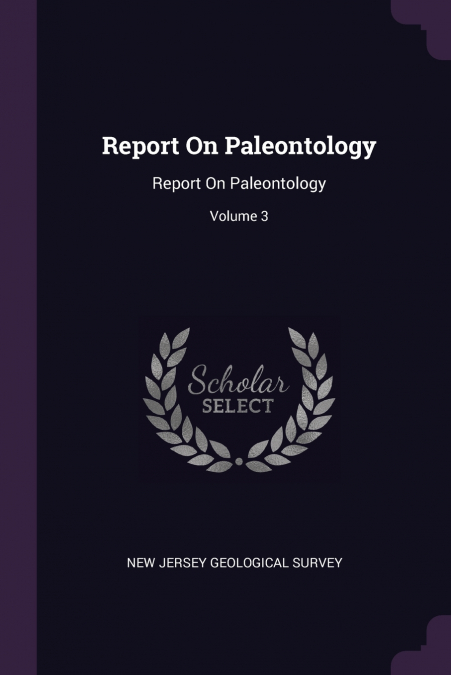 Report On Paleontology