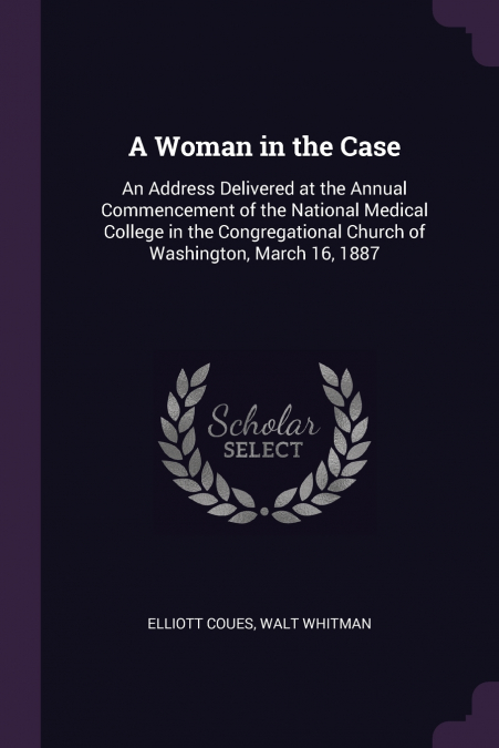 A Woman in the Case