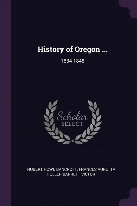 History of Oregon ...