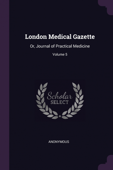 London Medical Gazette