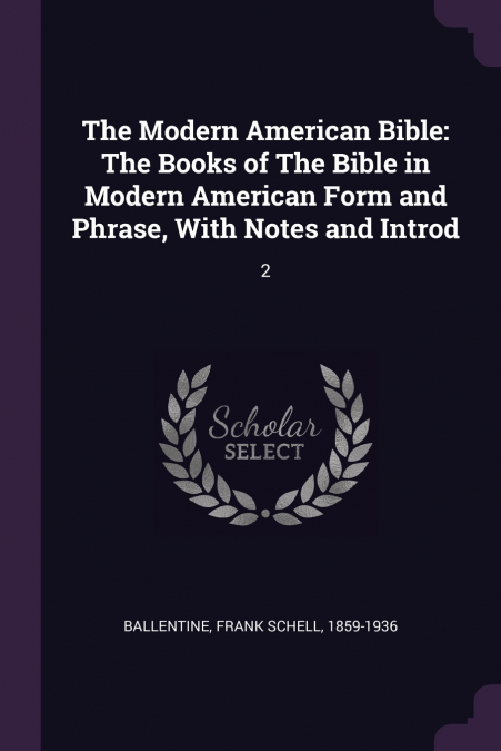 The Modern American Bible