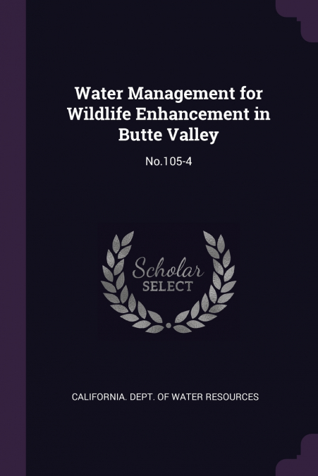Water Management for Wildlife Enhancement in Butte Valley
