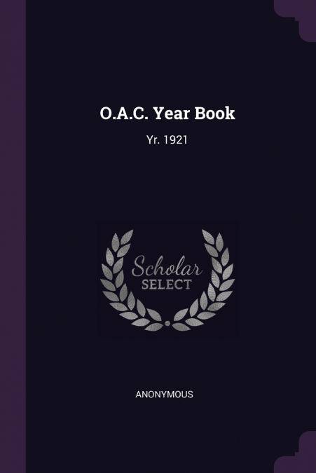 O.A.C. Year Book