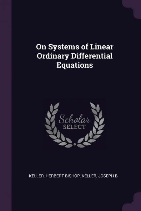 On Systems of Linear Ordinary Differential Equations