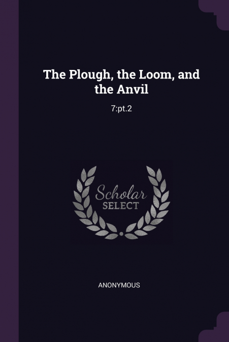 The Plough, the Loom, and the Anvil