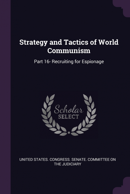 Strategy and Tactics of World Communism