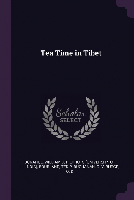 Tea Time in Tibet