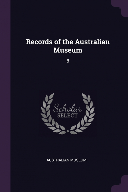 Records of the Australian Museum