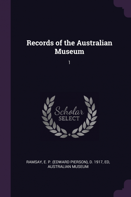 Records of the Australian Museum