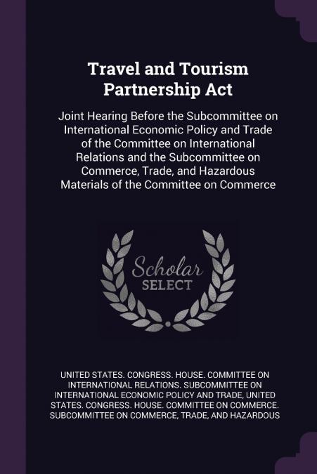 Travel and Tourism Partnership Act