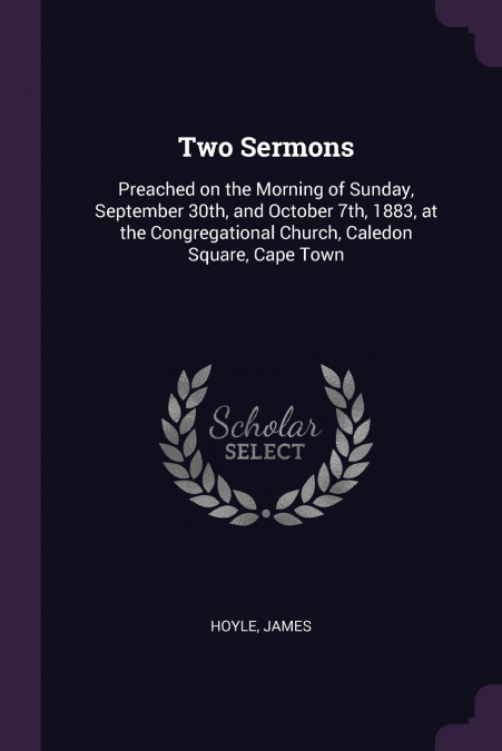 Two Sermons
