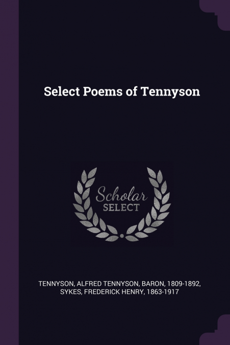 Select Poems of Tennyson