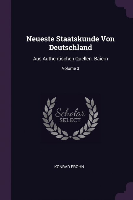 Neueste Staatskunde Von Deutschland
