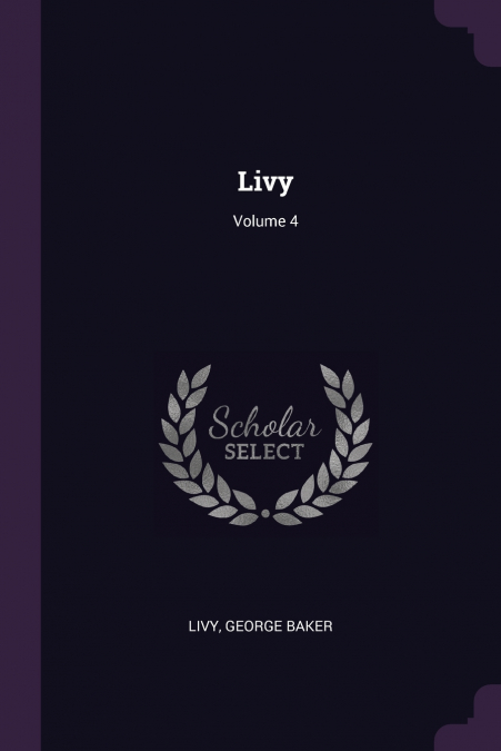 Livy; Volume 4